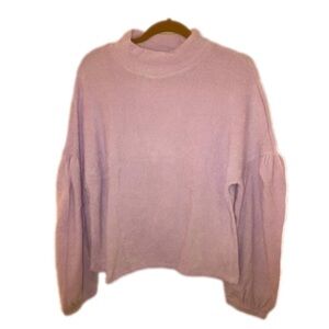 NWOT Sanctuary eyelash knit balloon sleeve sweater